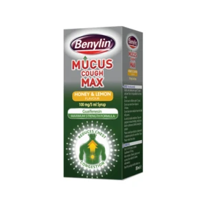 Benylin Mucus Cough Max Syrup – Honey & Lemon – 150ml