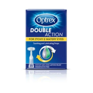 Optrex Double Action Drops for Itchy & Watery Eyes – 10ml