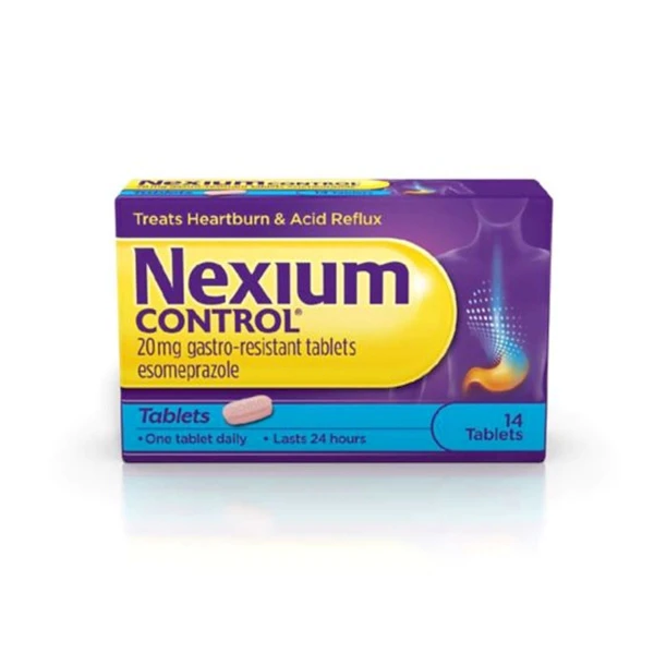 Nexium control 20mg 14 tablets