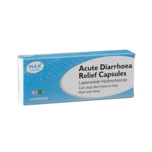 Loperamide Diarrhea Relief Capsules 2mg 6s