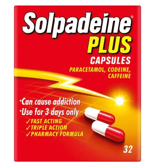 Solpadeine Plus 32 Capsules